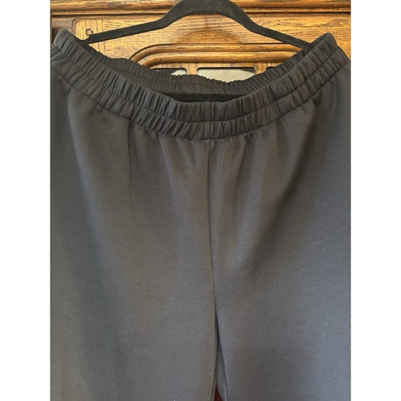 Dear Scarlett Women's Two Piece Too Pants Black 2XL Loungewear Set NWOT Wide Leg - Picture 4 of 7